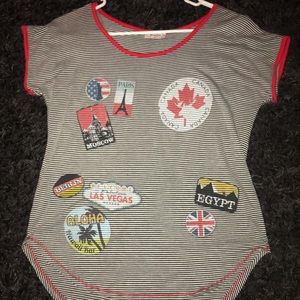 Traveler T-shirt 🗺🛫🛵🛳🚘🚝🛶